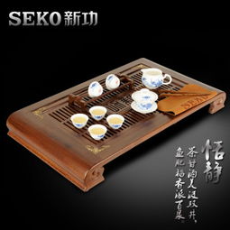 新功 SEKO 紫砂功夫茶具套装·江南水乡电水瓶 品茗雅韵与现代便利的完美融合