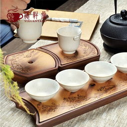 台湾复古工艺茶具，匠心点亮茶韵生活——日式手工紫砂粗陶茶具套装赏析
