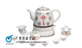 古瓷风韵，节节高升——青花养生烧水壶茶具套装鉴赏